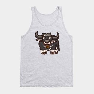 Cute water buffalo smile Tank Top